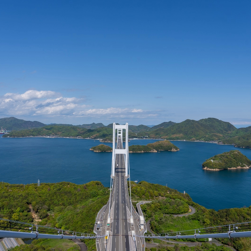 Experience the Shimanami Kaido’s Longest Bridge from Guided Tours to the Top