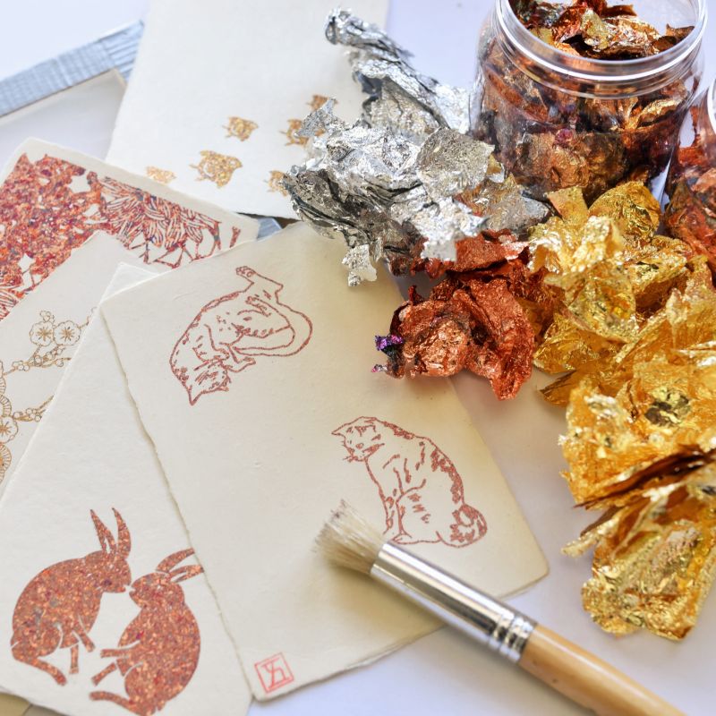 Gild Your Own Washi at a Historic Papermaking Workshop in the Scenic Town of Uchiko